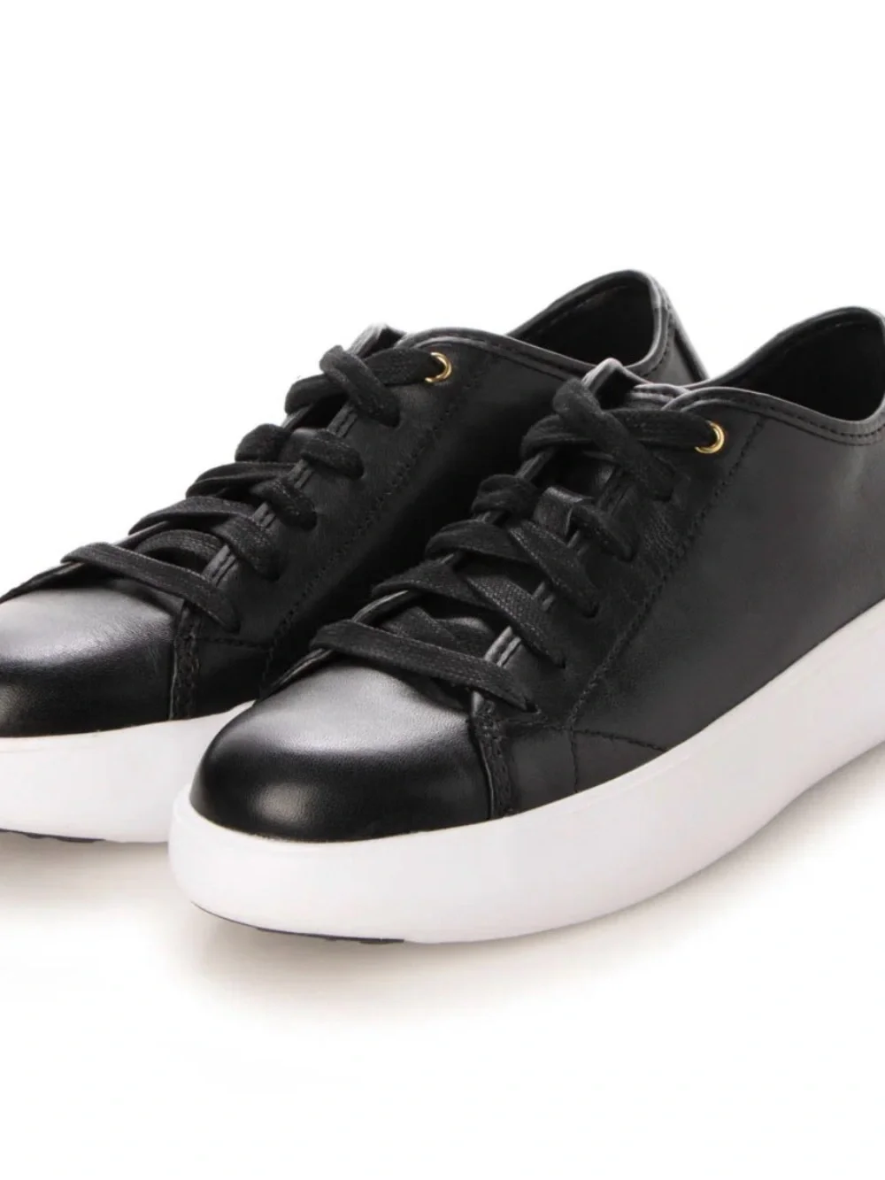NEW Cole Haan GRAND CCT TNS FLTFRM:BLACK LEATHER Women Size 7